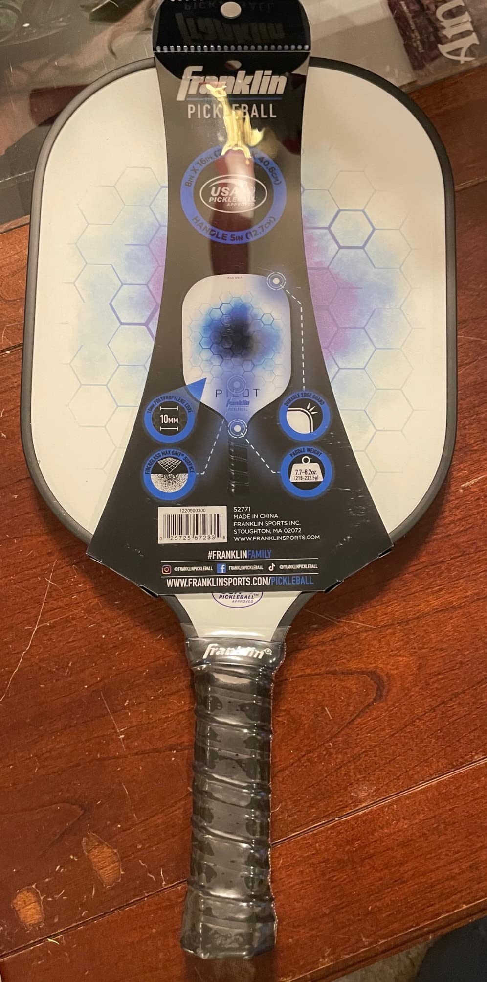 Franklin Sports Pilot Pickleball Paddle customer photo 2