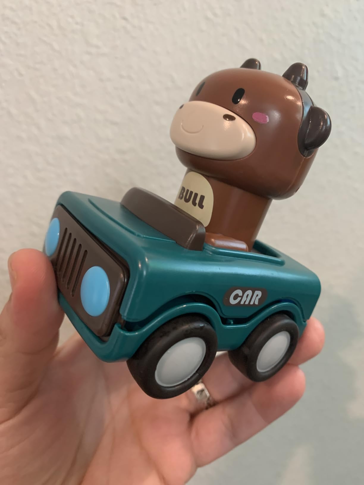 iPlay, iLearn Baby Press to Go Car Toys for Toddlers 1-3, 1 Yr Old Boy Gift customer photo 1