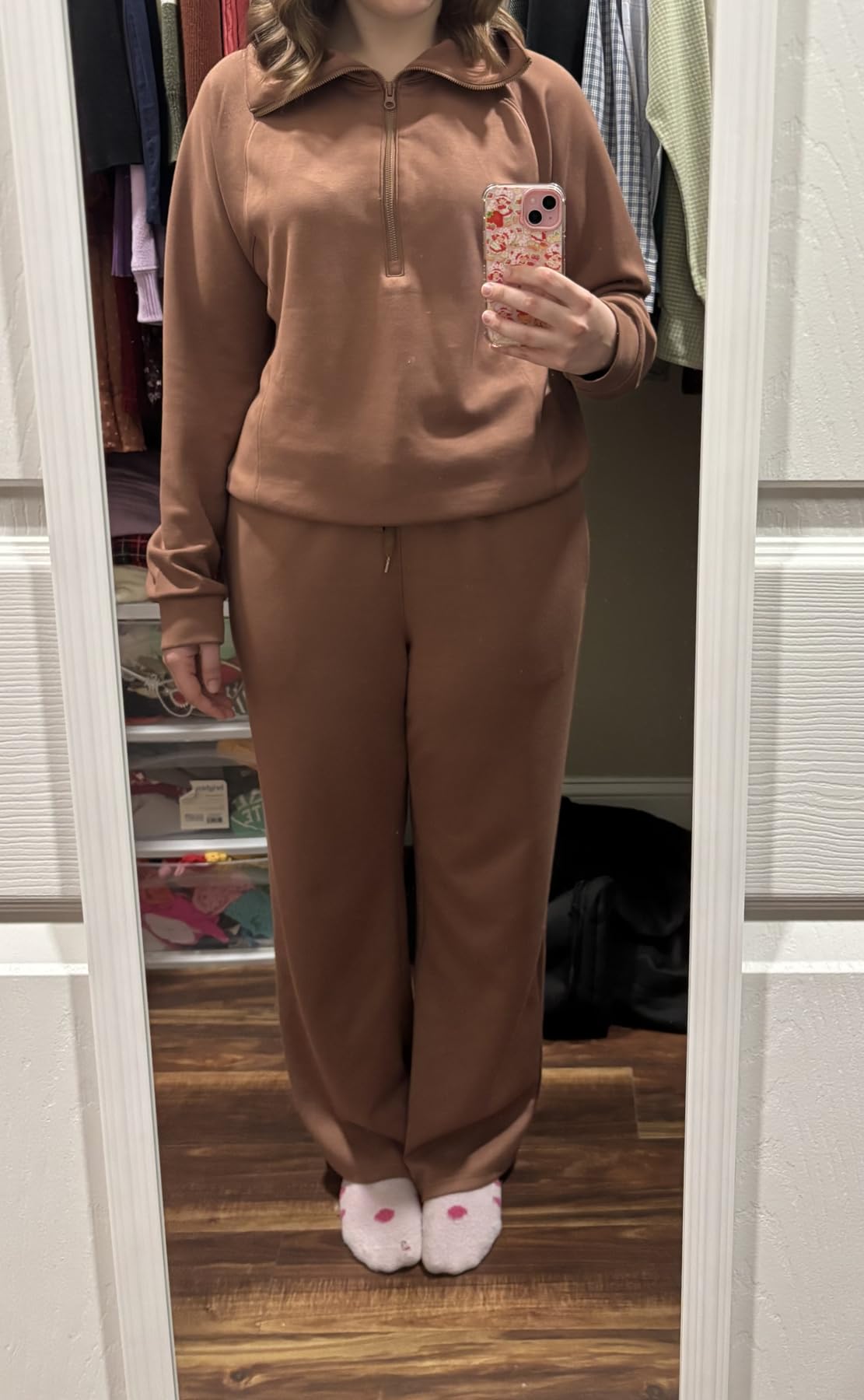 ANRABESS Women 2 Piece Set Sweatsuits Lounge Fall Outfits customer photo 2
