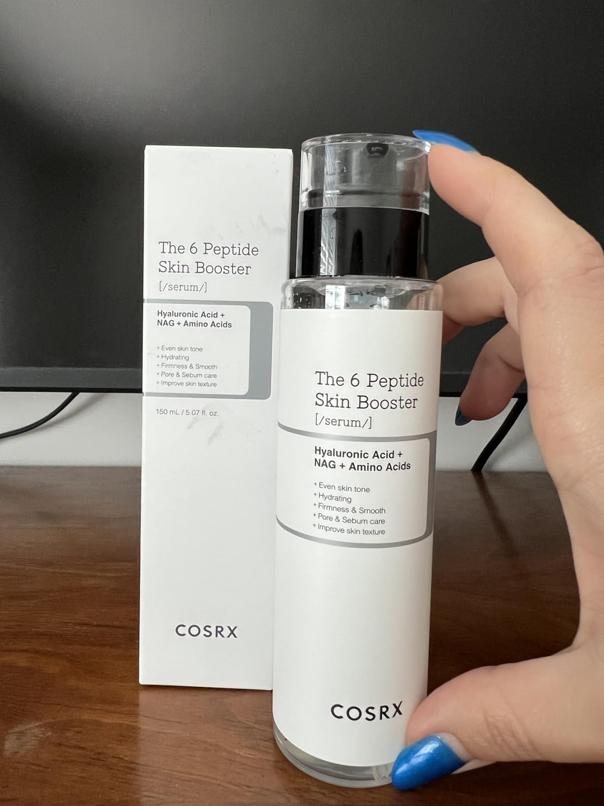 COSRX 6X Peptide Collagen Skin Booster Toner Serum for Dull Skin, 5.07 oz customer photo 2