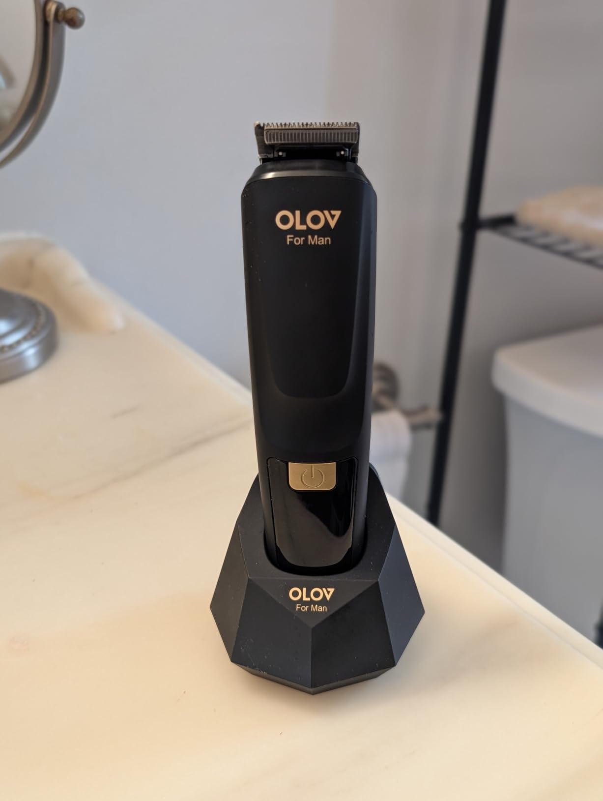 OLOV For Man Beard Trimmer, 21 Piece All-in-One Mens Grooming Kit and Hair Clipper, Nose, Ear,Body and Face, Electric Razor with USB Recharge Dock customer photo 2