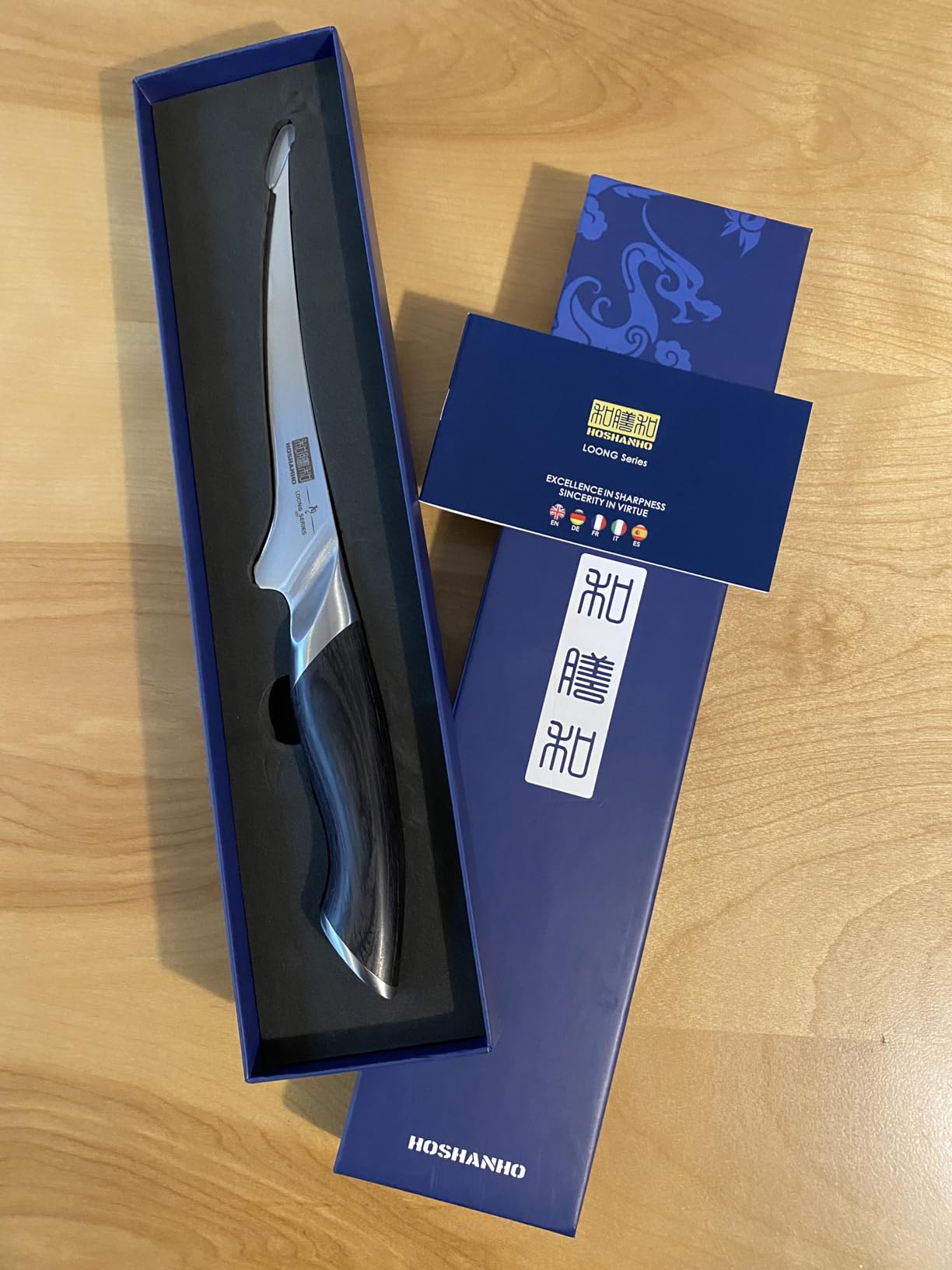 HOSHANHO Fillet Knife 7 Inch, Super Sharp Japanese Fish Boning Knife customer photo 1