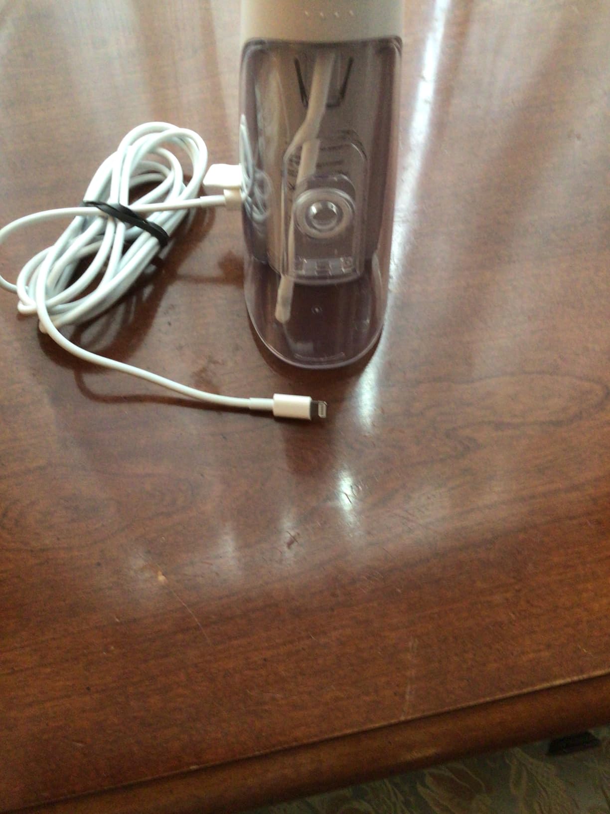 Waterpik Cordless Pulse 3100 Portable Water Flosser, Rechargeable, White customer photo 1