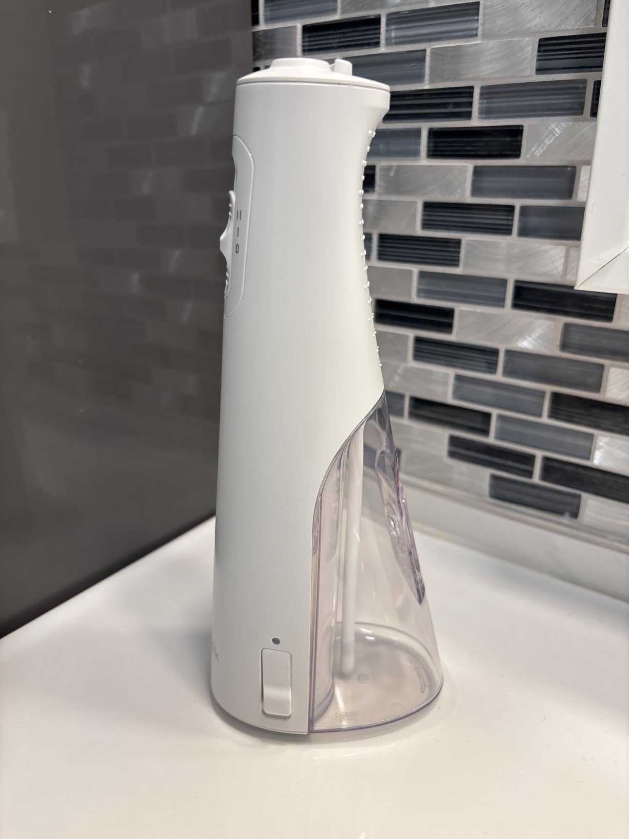 Waterpik Cordless Pulse 3100 Portable Water Flosser, Rechargeable, White customer photo 2