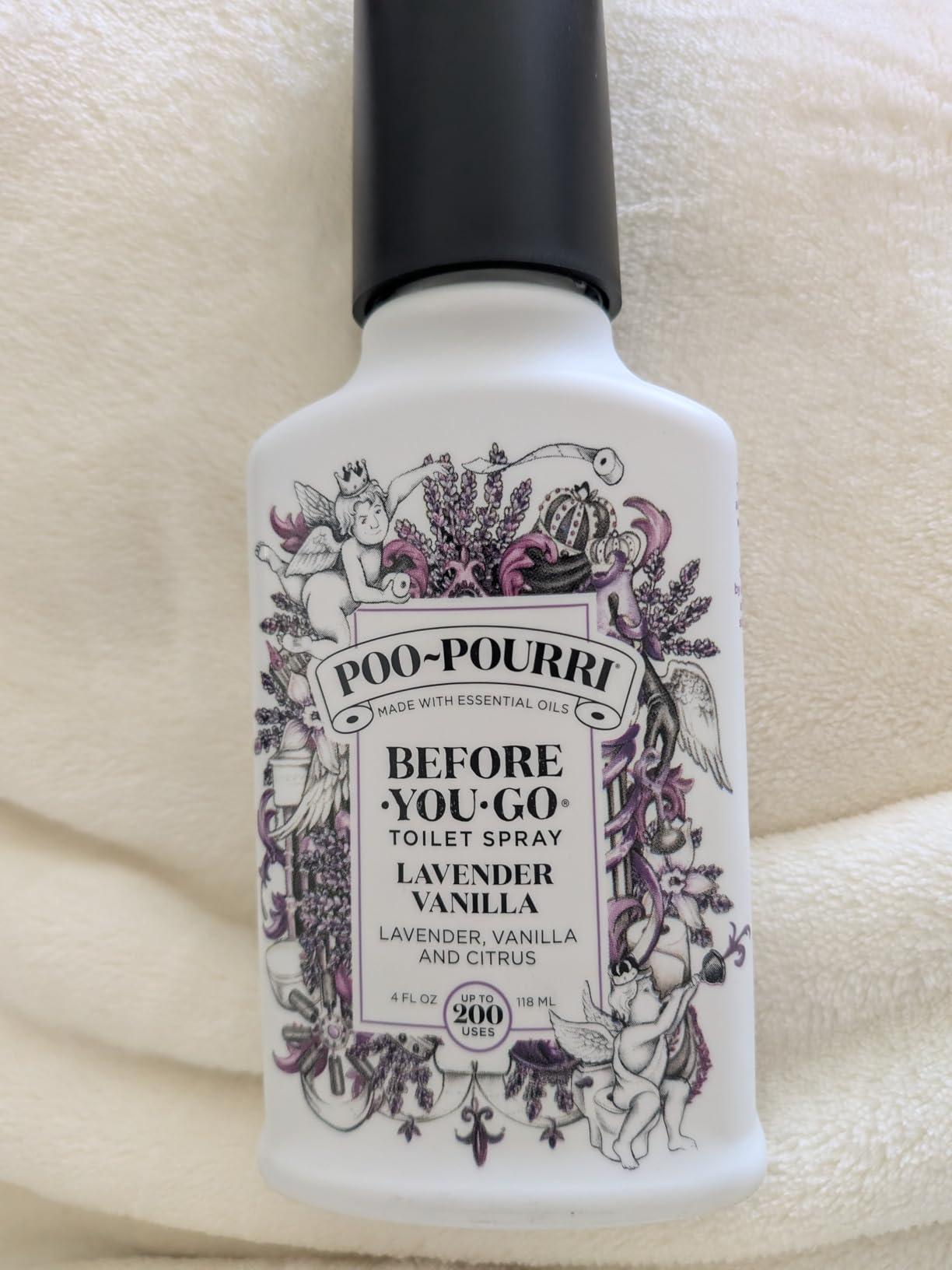 Poo-Pourri Before-You-Go Pocket Toilet Spray, Lavender Vanilla, 1 Fl Oz customer photo 2