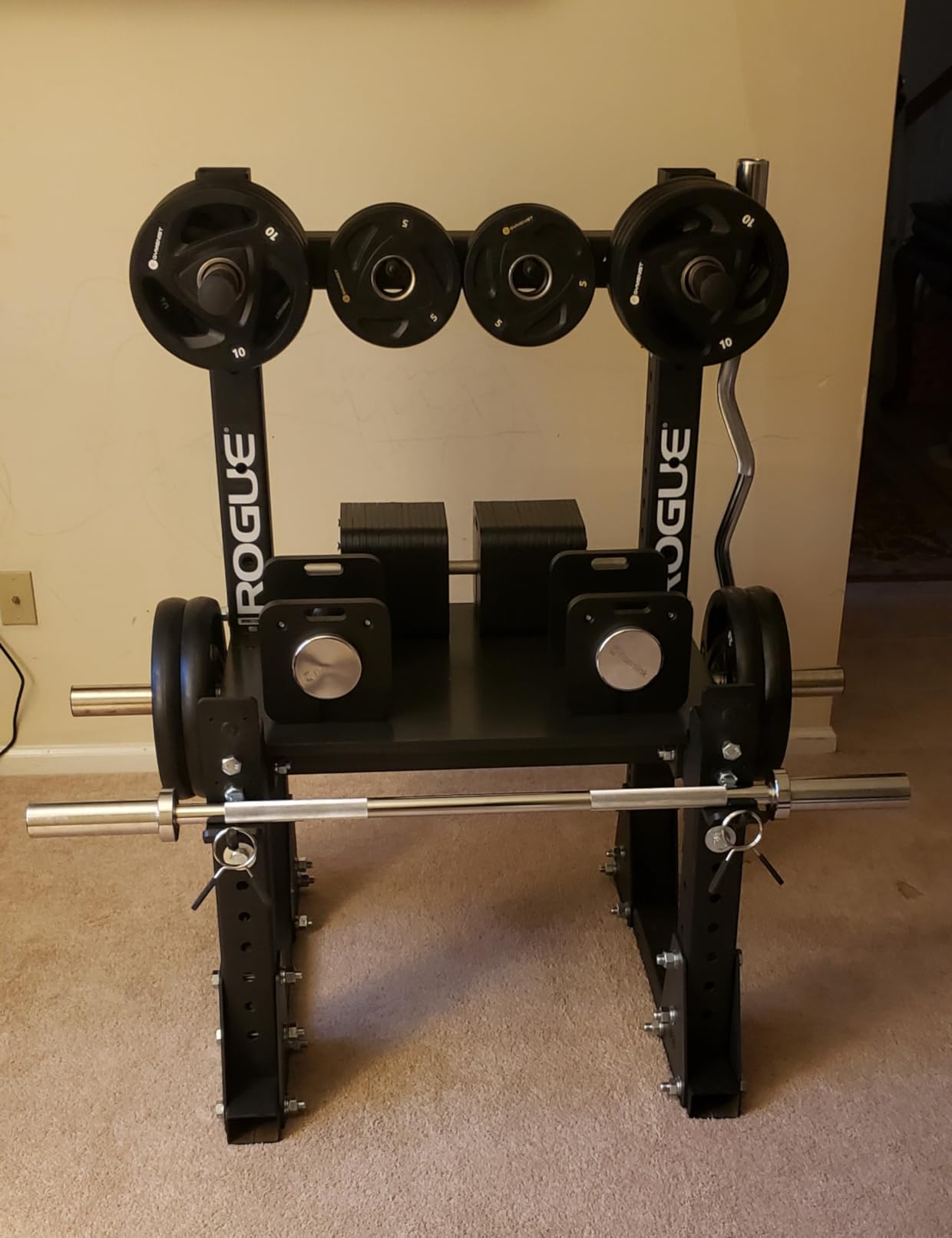 Eisenlink Adjustable Dumbbell Set, 10-50/80lb, 5lb Increments, Quick-Lock customer photo 2