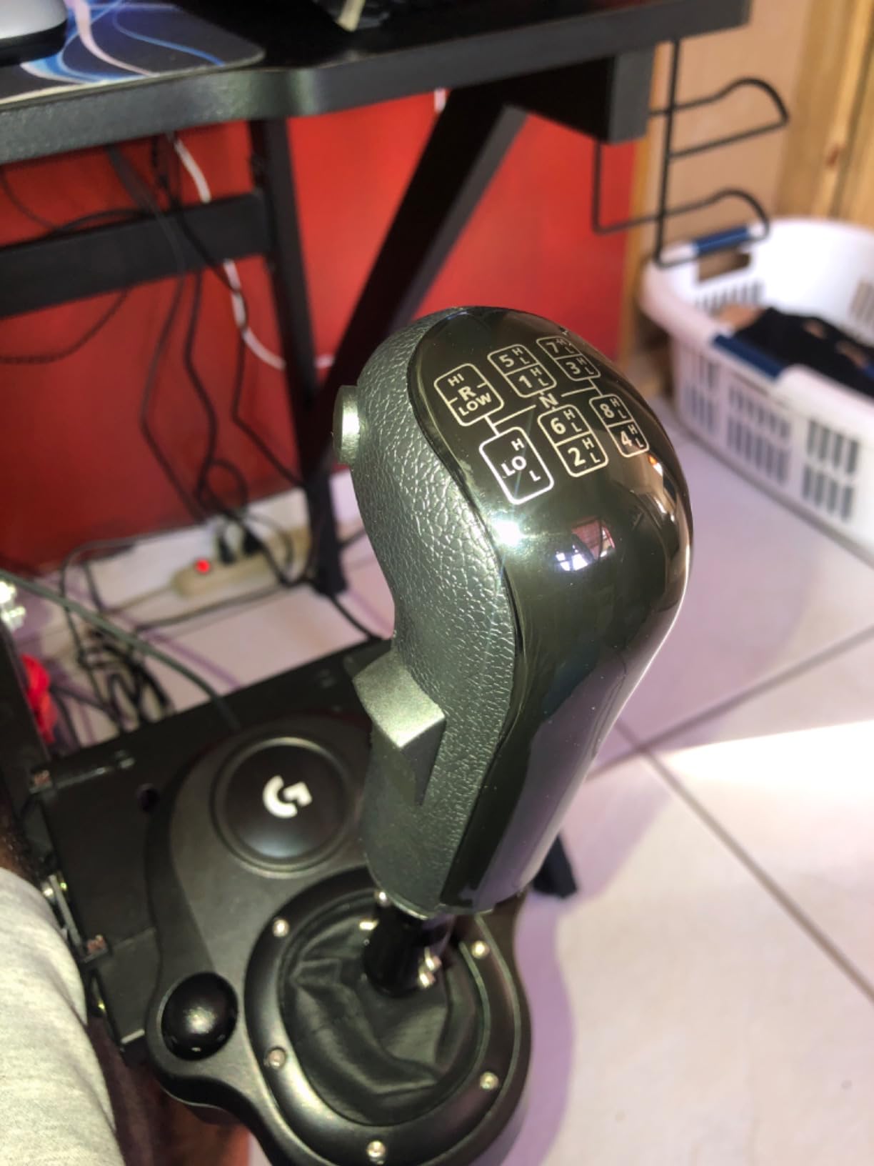 ATS Shifter for PC American Truck Simulator Accessories Sim Shifter Accessories USB Shift Knob for ATS ETS2 Compatible with Logitech G27 G29 G920 G25 G923 Moza HGP Thrustmaster TH8A Fanatec SQ PXN A7 customer photo 1