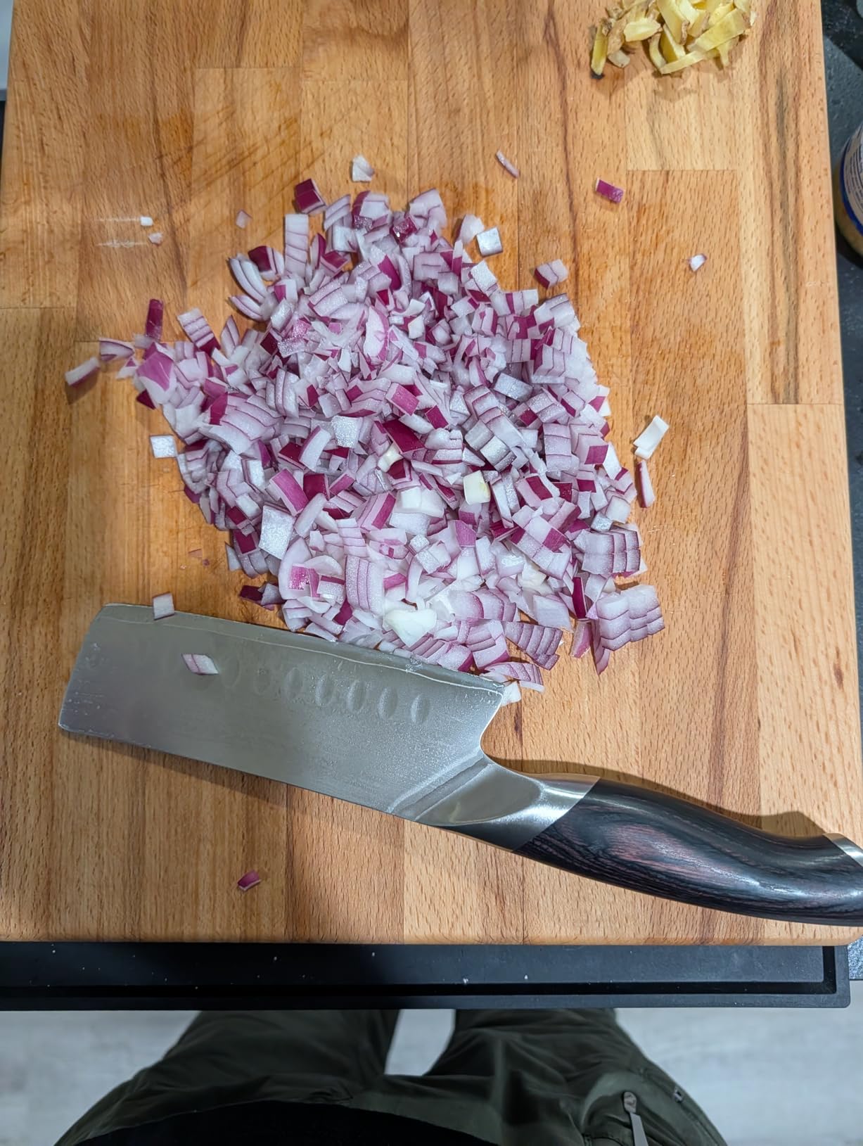 HOSHANHO 7 Inch Nakiri Knife, Ultra Sharp Japanese Kitchen Chef Knife customer photo 2