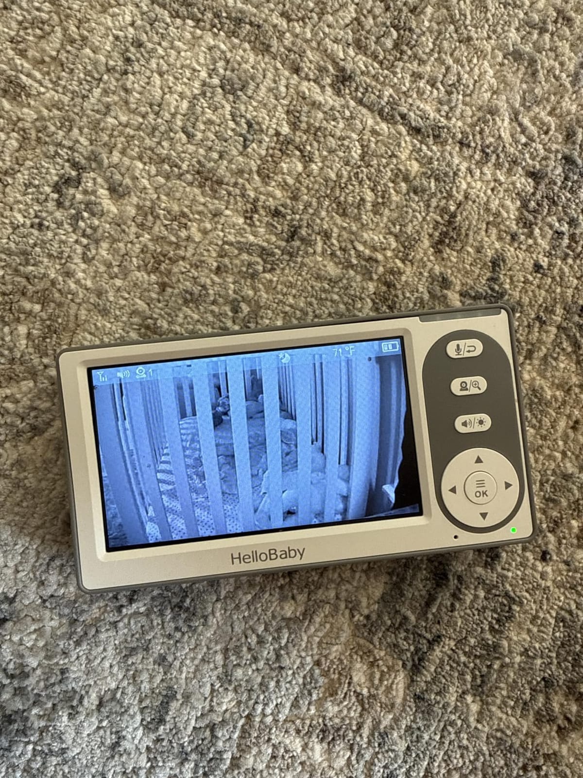 HelloBaby 4.3'' Video Baby Monitor No WiFi, 30 Hours Battery customer photo 1