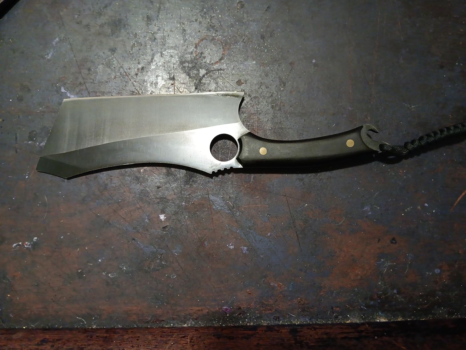 Dream Reach Meat Cleaver Knife - Heavy Duty Stainless Steel Hand Forged customer photo 2