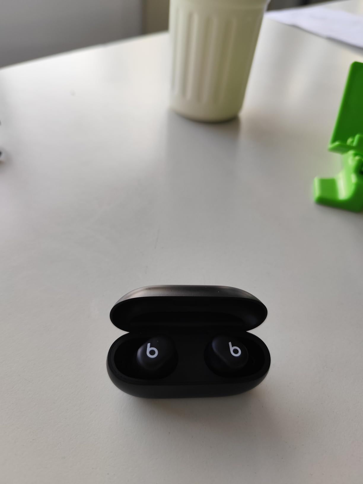 Beats Solo Buds - Wireless Bluetooth Earbuds | 18 Hours of Battery Life | Apple & Android Compatibility | Built-in Microphone - Matte Black customer photo 1