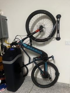 Steadyrack Swivel Bike Wall Mount, Vertical Mountain Bike Rack, Garage customer photo 1