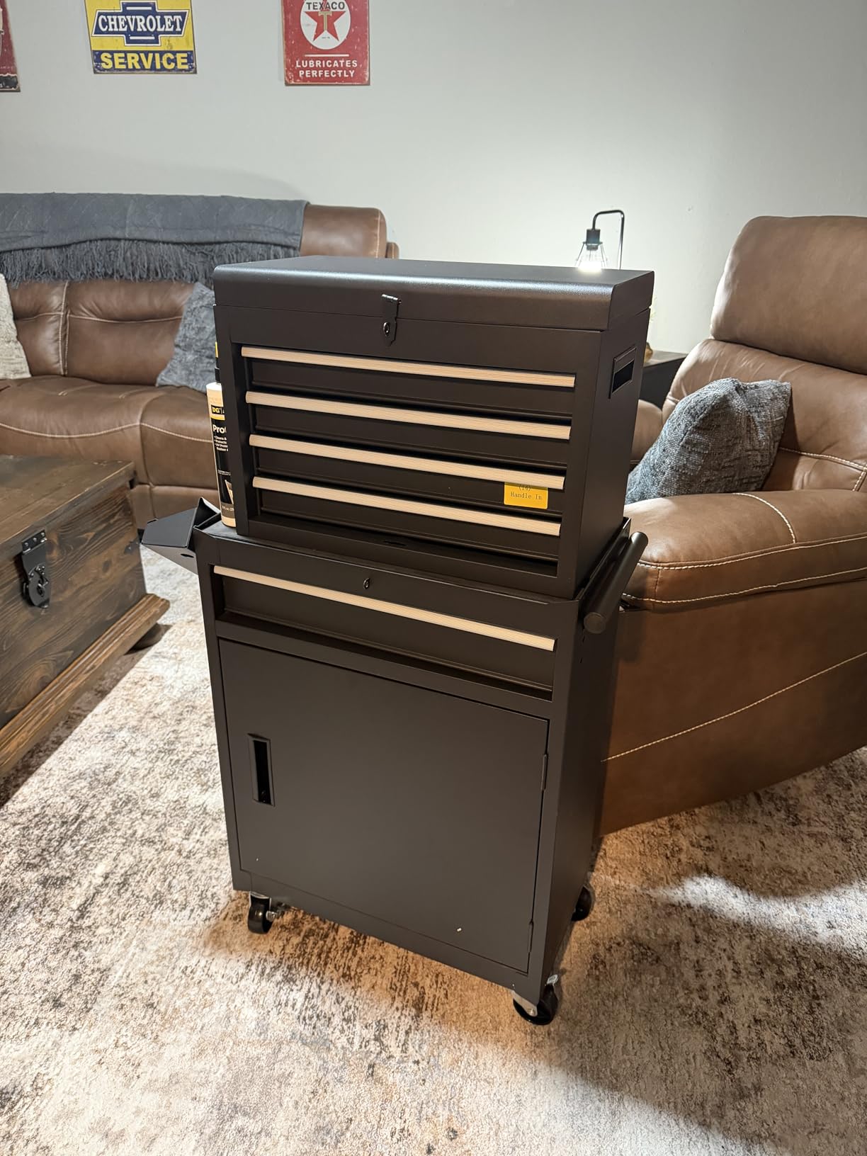 AirWire 5-Drawer Rolling Tool Chest Black customer photo 1