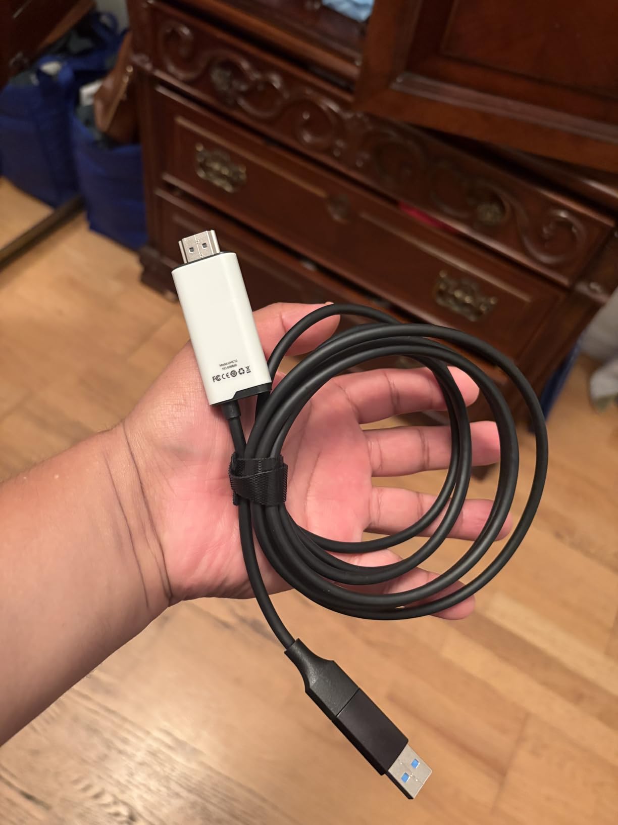 Hagibis USB3.0 Video Capture Card with 100W PD, HDMI to USB A/USB C Capture Cable 1080P@60fps YUY2 MJPEG MS2130 for Quest 3 2 Pro VR Switch2 PS4/5 Live Broadcast, Gaming, Streaming, Recorder customer photo 1