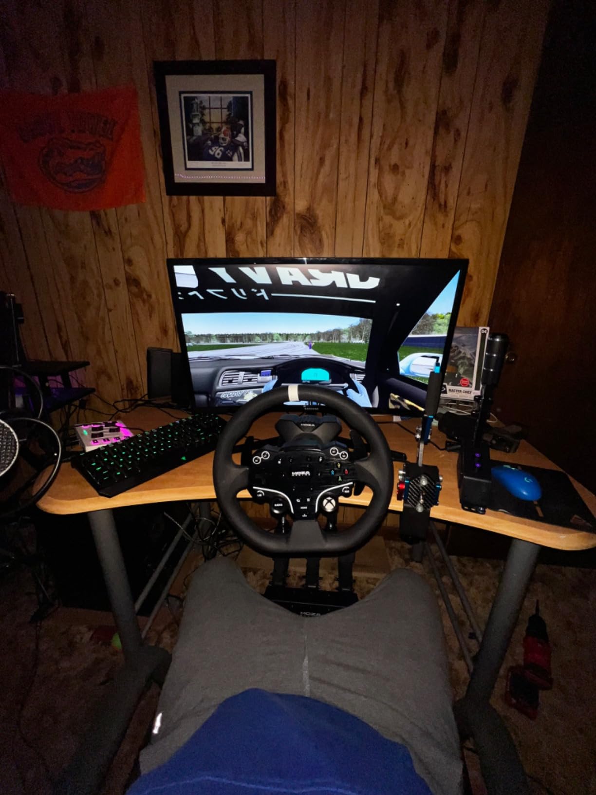MOZA SGP Sequential Shifter Sim Racing Joystick, Black customer photo 1