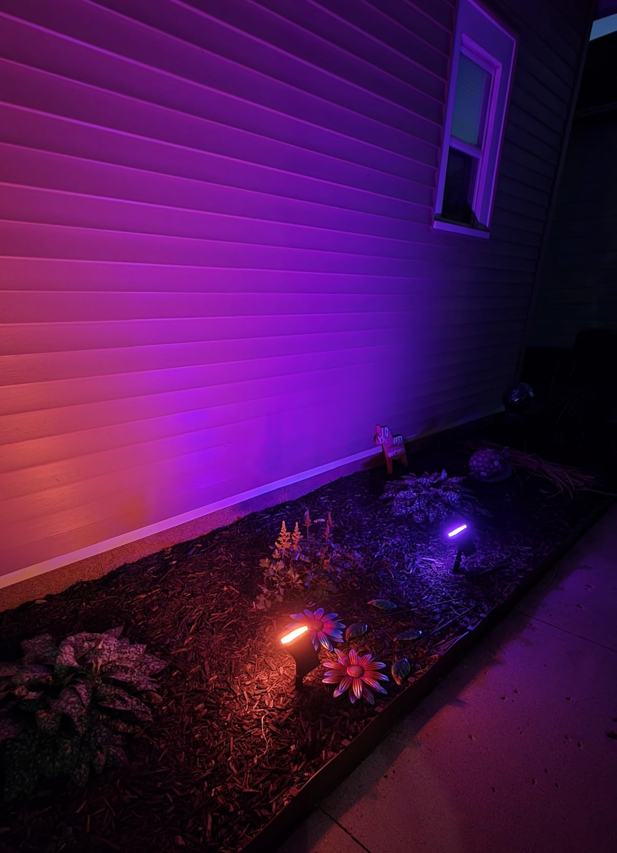 Linkind Smart Solar Spot Lights Outdoor SL5C, IP67 Halloween Lights Outdoor customer photo 2
