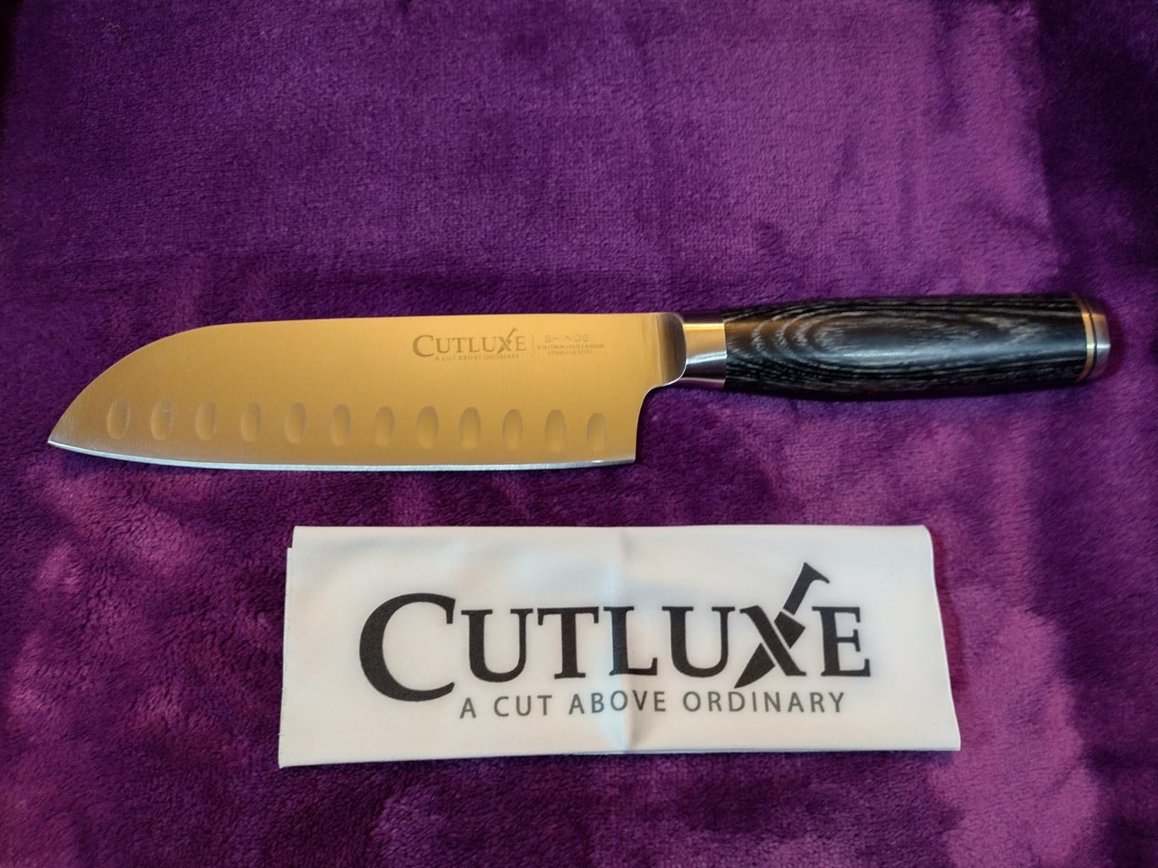 Cutluxe Nakiri Knife 7
