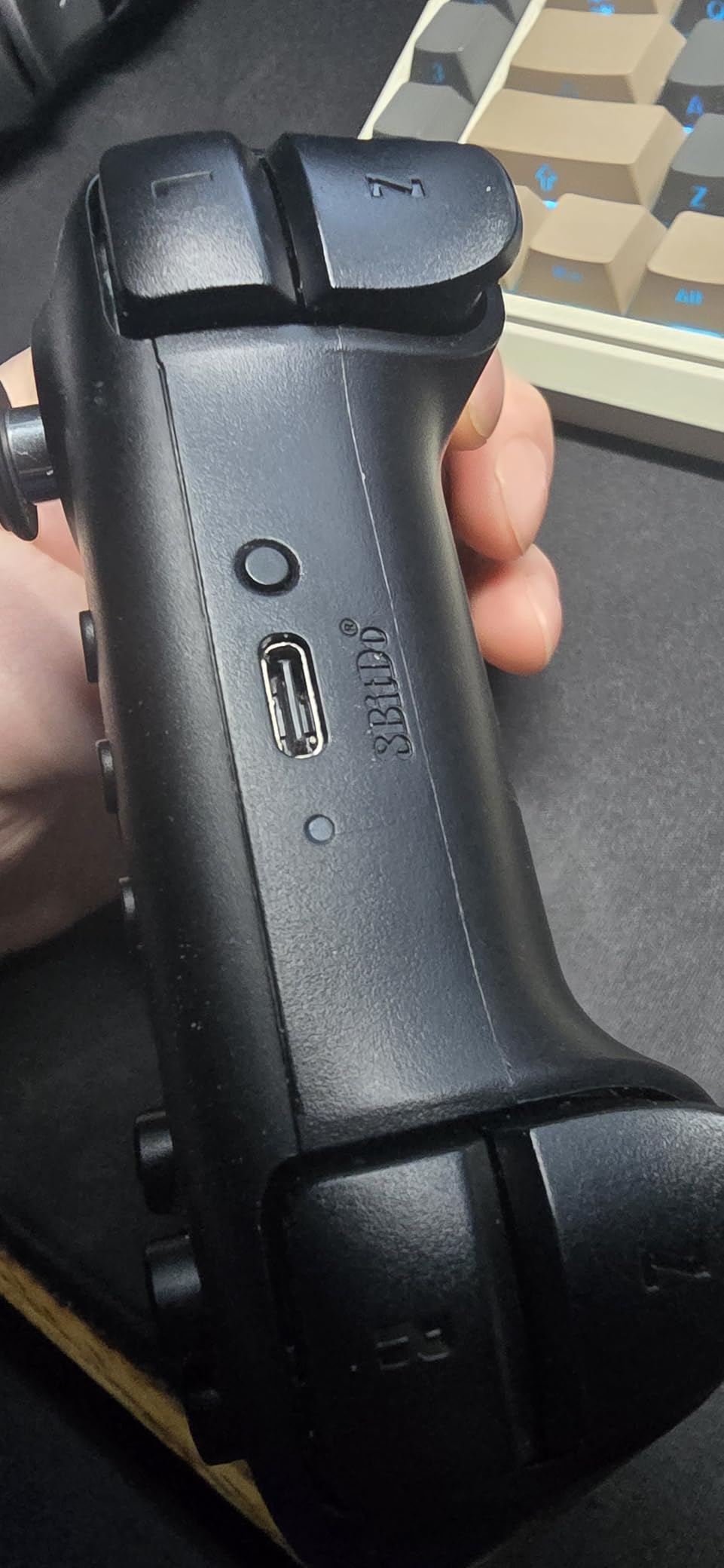 8Bitdo 64 Bluetooth Controller for Analogue 3D, Black customer photo 2