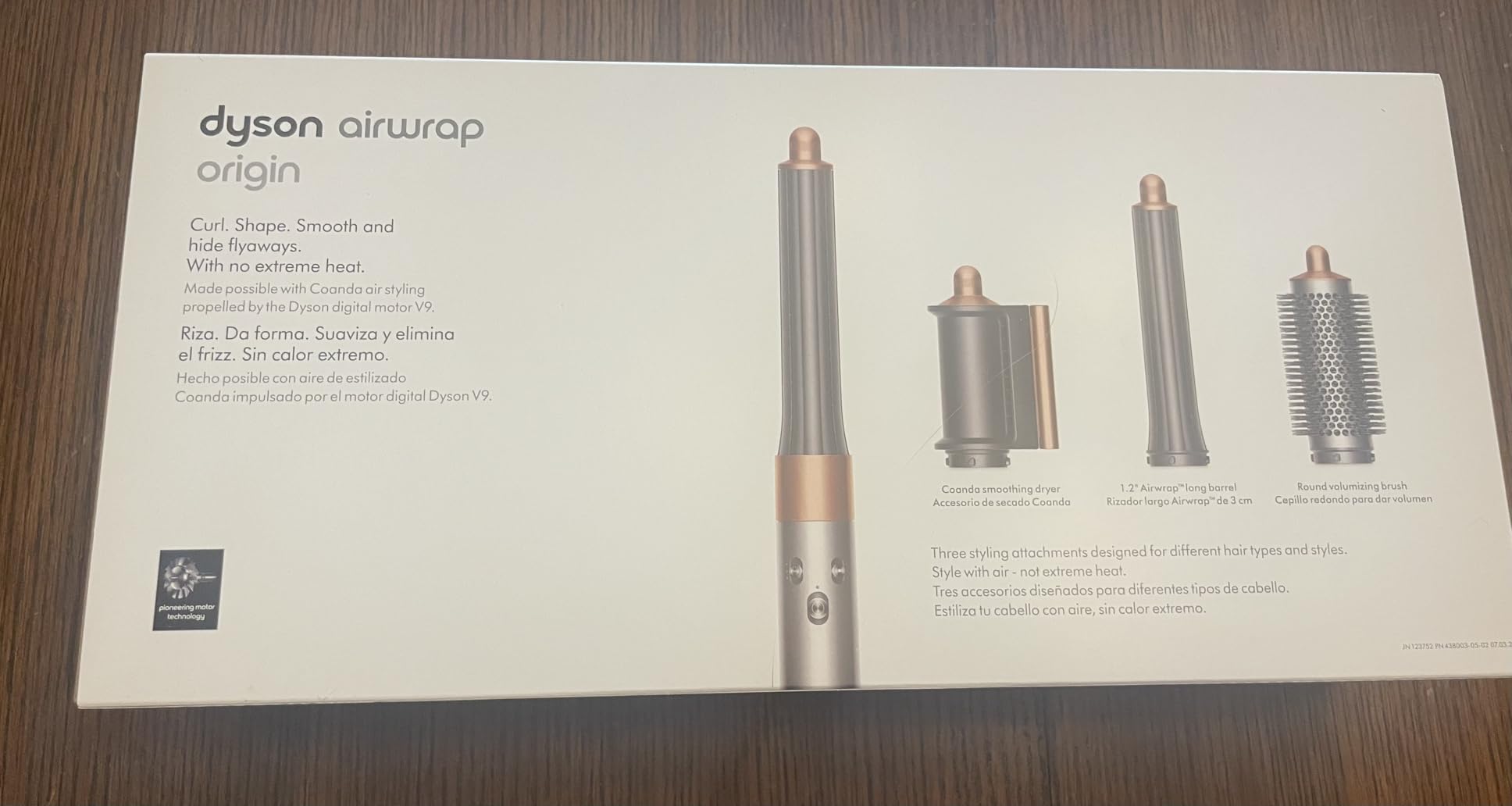 Dyson Airwrap Origin Multi-Styler, No Heat Damage, 1.2