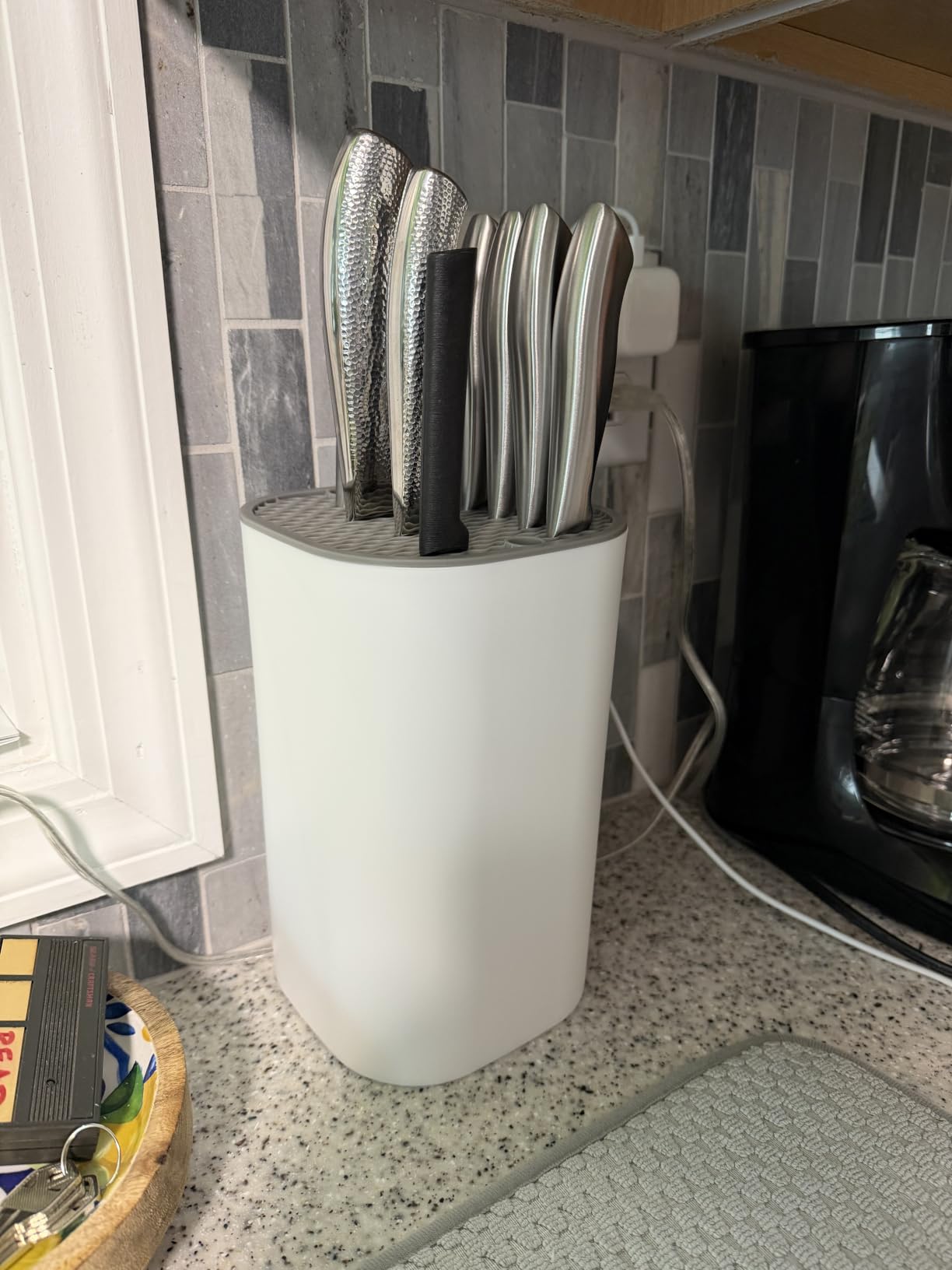 Ninonly Knife Block Without Knives 2 in 1 Detachable Kitchen Knife Holder customer photo 1