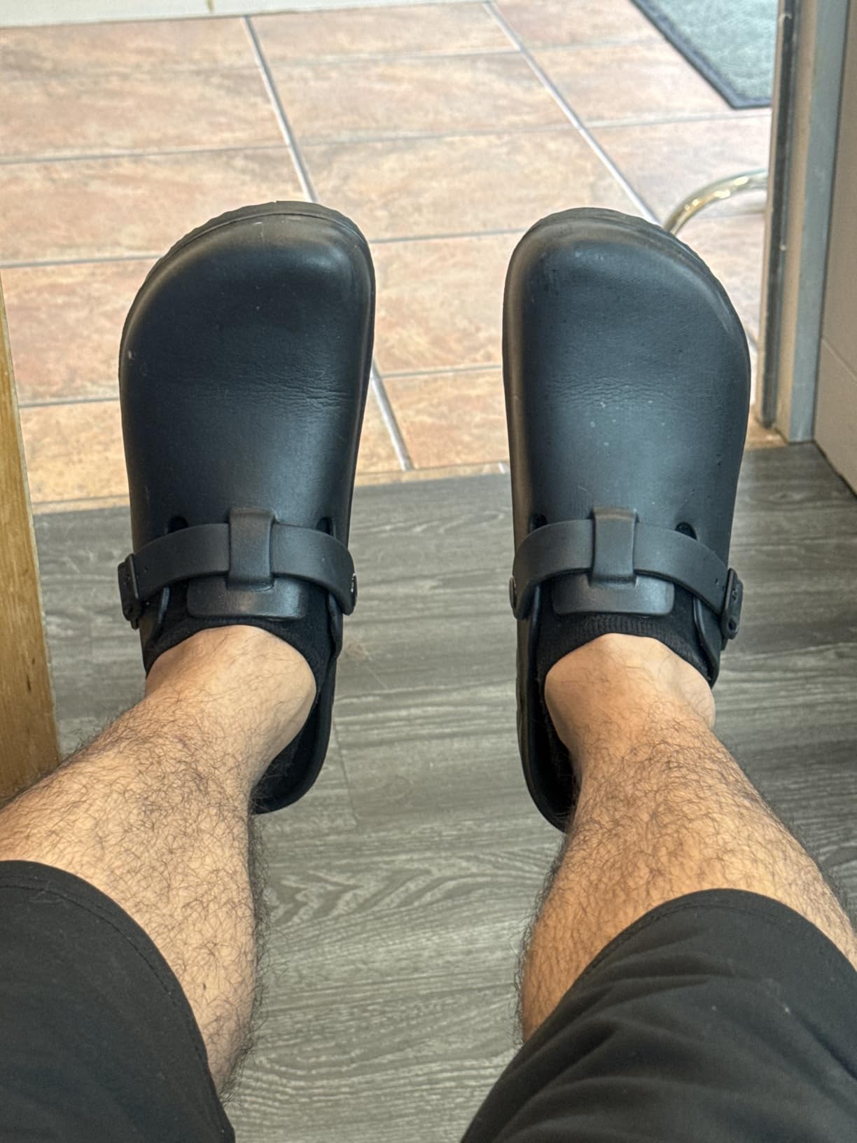 ZXT Arch Support Work Clogs Slip Resistant Shoes for Chef Nurse customer photo 1