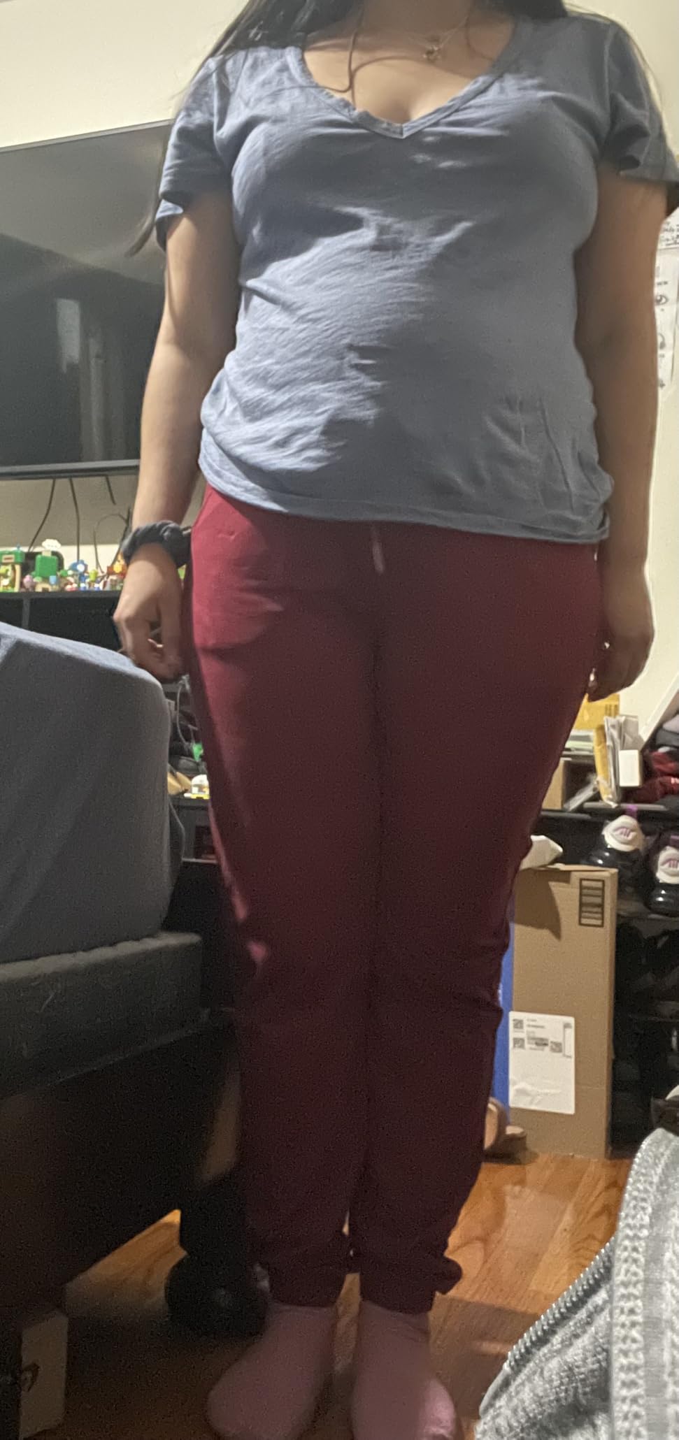 Walifrey Joggers with Pockets, Drawstring Sweatpants Women customer photo 1