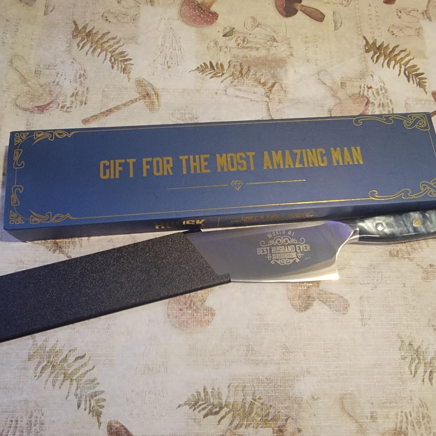 Huusk Japanese Kitchen Utility Knife 5