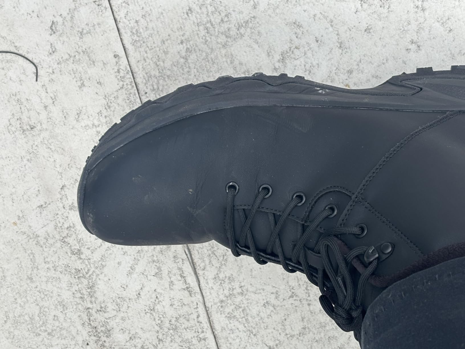 SHULOOK Non Slip Work Boots for Men Slip Resistant Shoes Restaurant Kitchen customer photo 1
