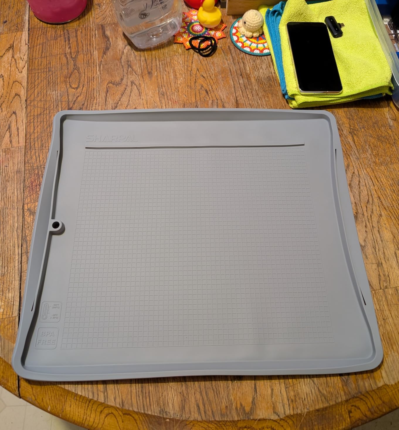 SHARPAL 149H Sharpen-No-Mess Silicone Sharpening Stone & Whetstone Tray customer photo 1