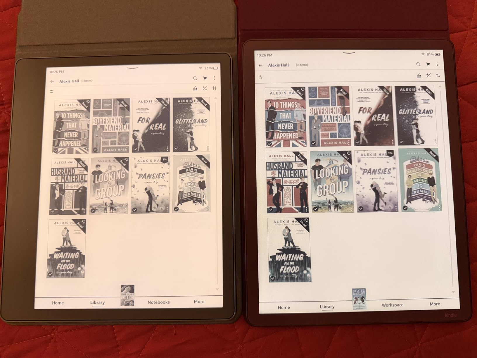 Amazon Kindle Scribe Colorsoft 32GB (newest model) — 11” paper-like color display — Write in notebooks, docs, and books. Read in any light. Pen included - Graphite customer photo 2