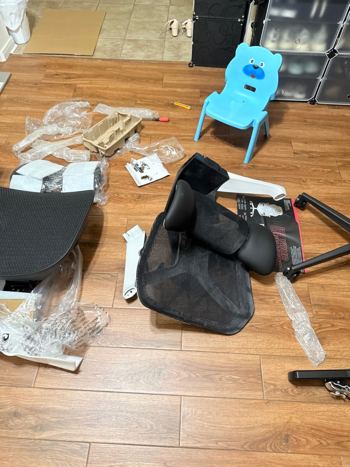 AutoFull G7 Gaming Chair - 3-Zone Lumbar, 22-Point Adjustment, Breathable Mesh, Custom Backplate, 720° Armrests, BIFMA Certified Ergonomic, 140° Recline, IGR Certified, Niko Endorsed - Black customer photo 1