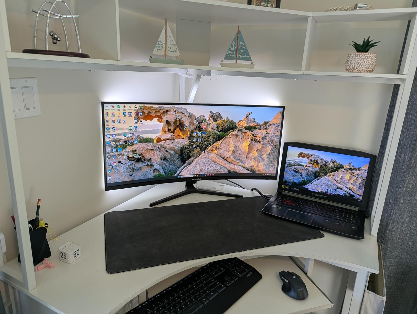 SANSUI Gaming Monitor 27 inch 1440p 200Hz 180Hz Computer Monitor customer photo 2