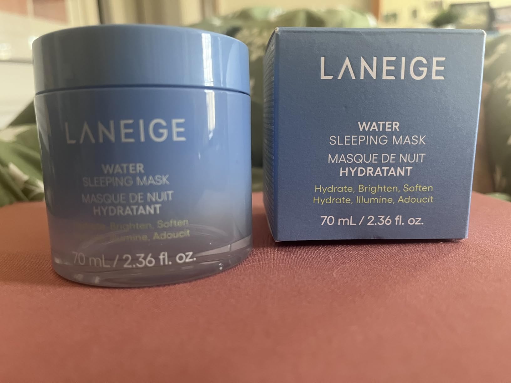 Water Sleeping Mask: Hydrating Korean Overnight Face Mask with Hyaluronic Acid Blend & Niacinamide, for Deep Hydration, Glowing Skin & Barrier Support | Korean Skin Care customer photo 2