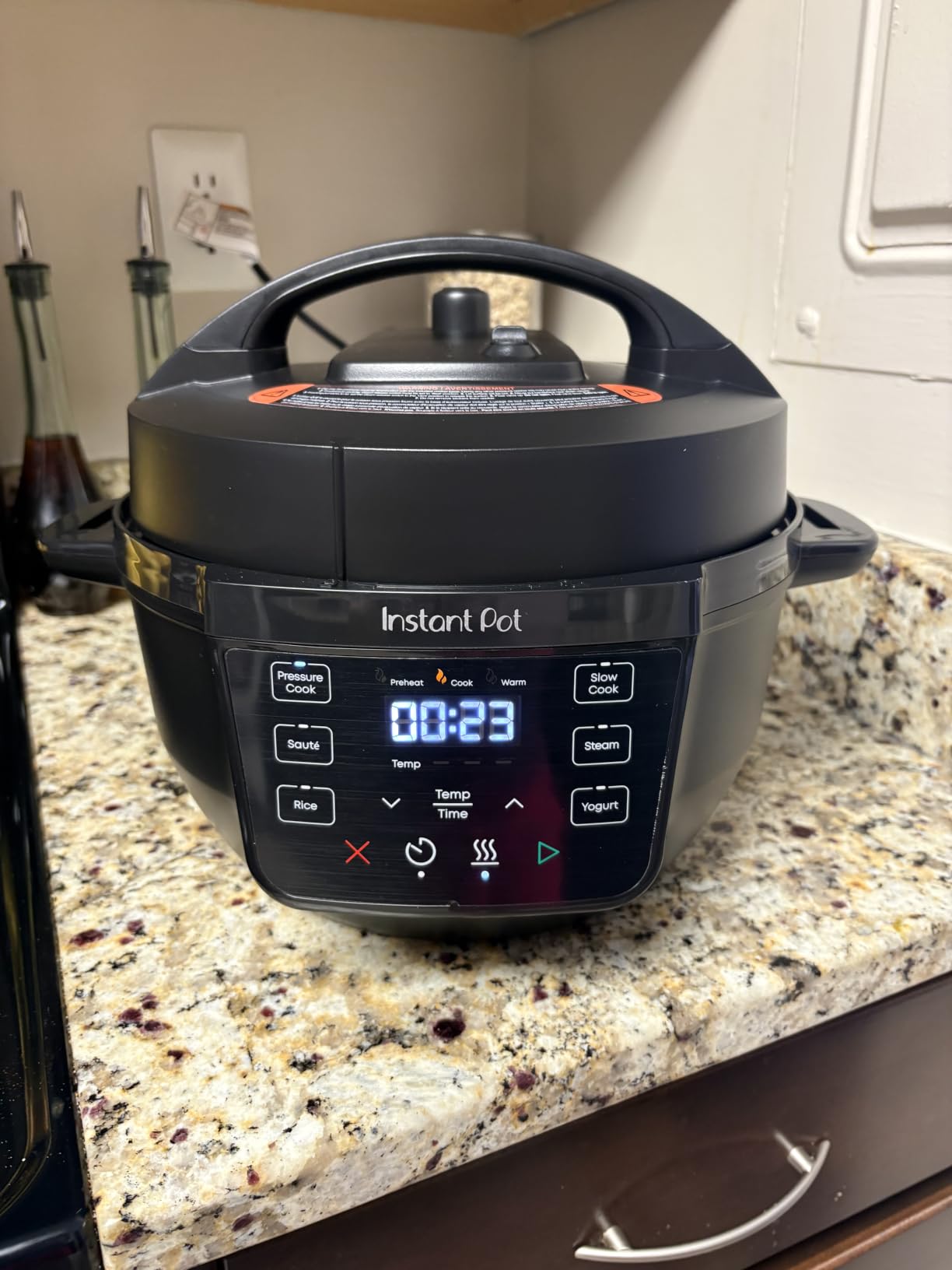 Instant Pot Rio Mini 4 Qt 7-in-1 Electric Pressure Cooker, Black customer photo 1