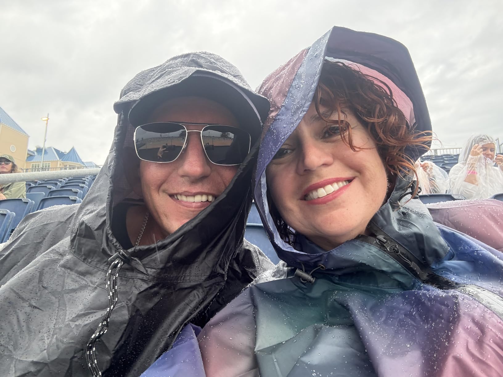TechRise Rain Ponchos for Adults with Pocket, Waterproof Raincoat for Men Women, Reusable Hooded Ponchos for Hiking Camping customer photo 2
