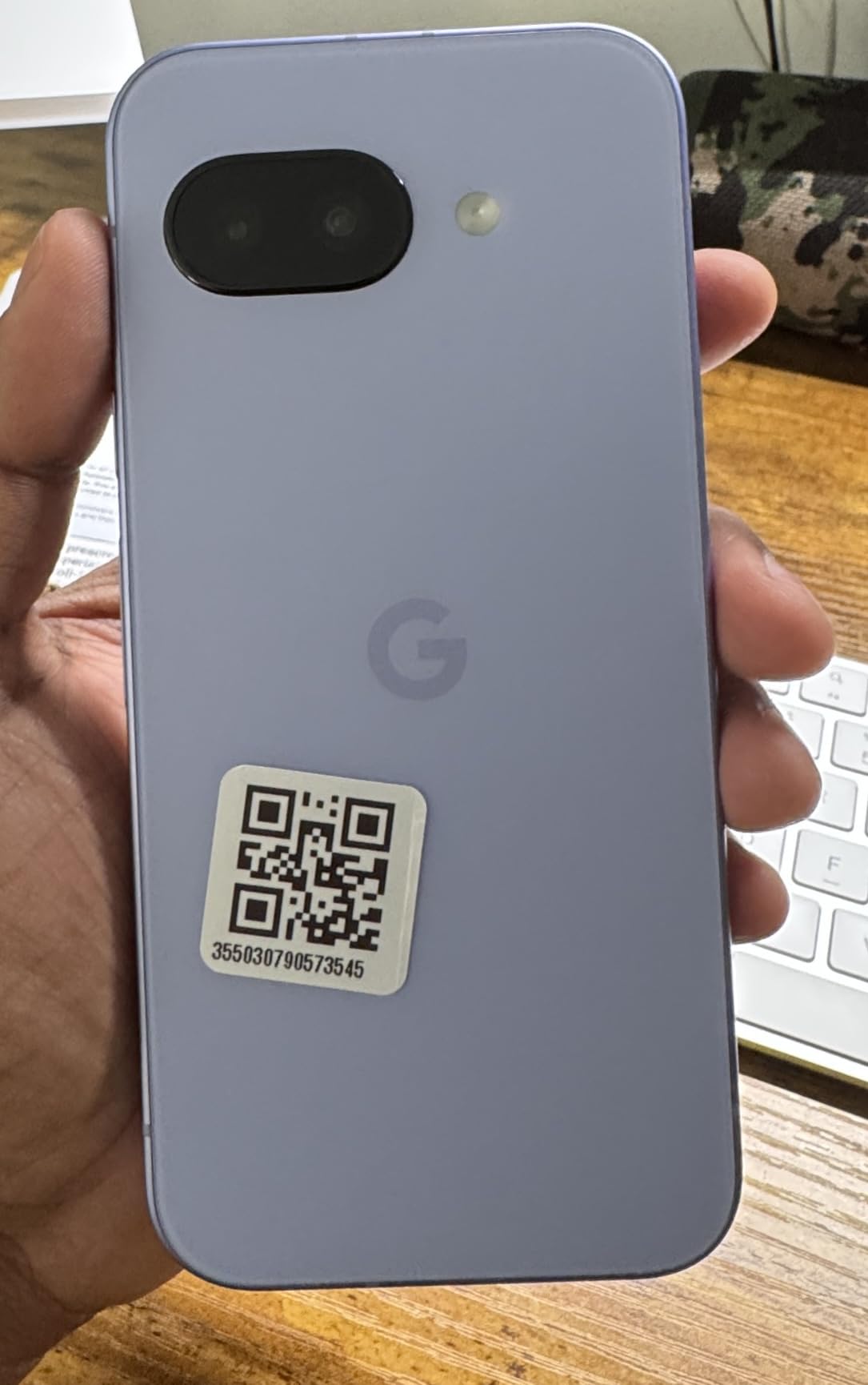Google Pixel 9a, 128GB + 8GB RAM, Peony - Unlocked customer photo 1