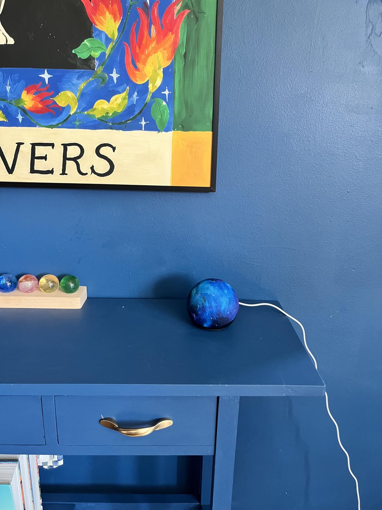 Amazon Echo Dot Kids (newest model), Smart speaker to enjoy age-appropriate audiobooks, sleep routines and Alexa+ experiences to create and learn, Stardust design customer photo 1
