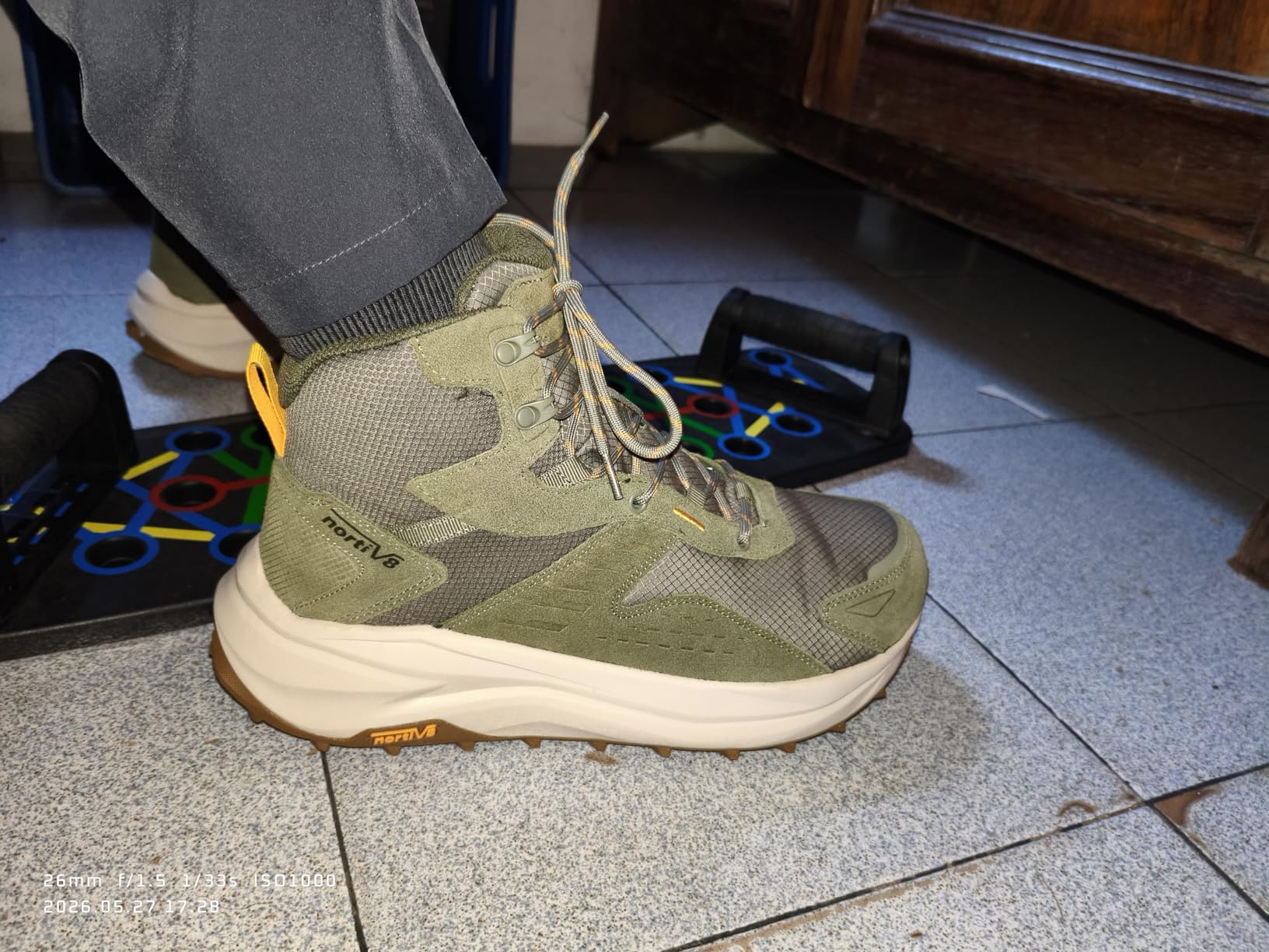 NORTIV 8 Men's Wide Toe Box Hiking Boots customer photo 2