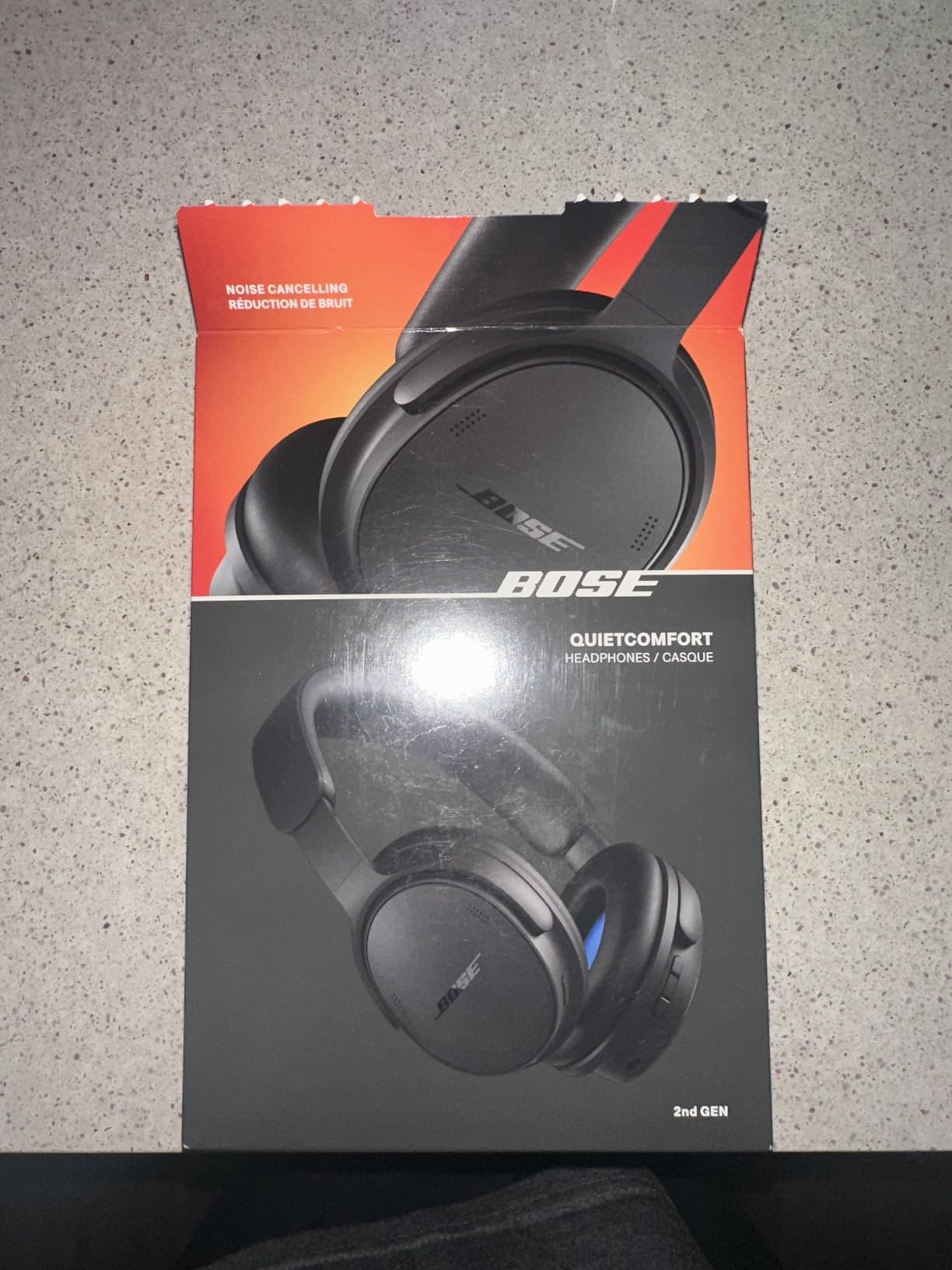 Bose QuietComfort Headphones (2nd Gen) - Wireless Headphones, Active Over Ear Noise Cancelling and Mic, Immersive Audio, USB-C Charging and Lossless Audio, Up to 24 Hours of Play time, Black customer photo 1
