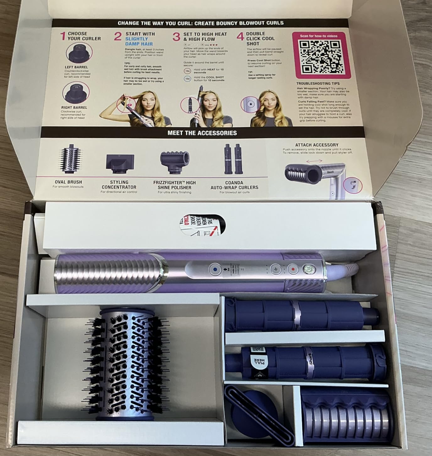 Shark FlexStyle Next-Gen IonCurl 5-in-1 Hair Styler, Curler & Dryer HD840PU customer photo 2