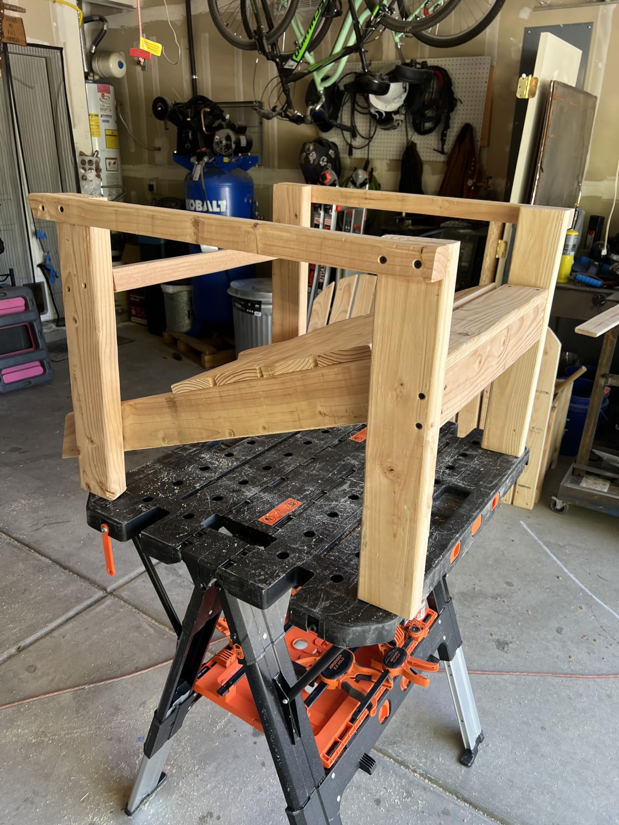 Pony Portable Folding Work Table, Workbench & Sawhorse customer photo 1