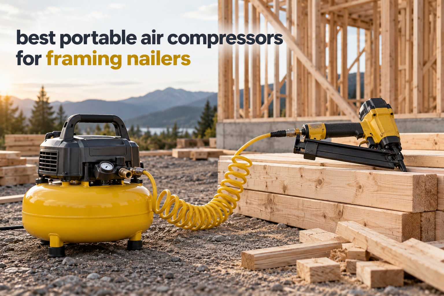 12 Best Portable Air Compressors for Framing Nailers (October 2026)