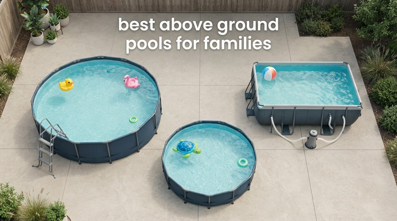7 Best Above Ground Pools for Families (October 2026)