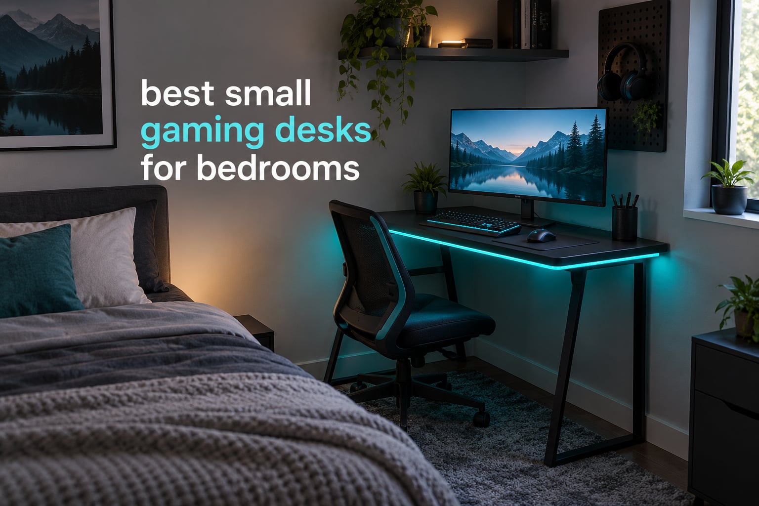 12 Best Small Gaming Desks for Bedrooms (October 2026)