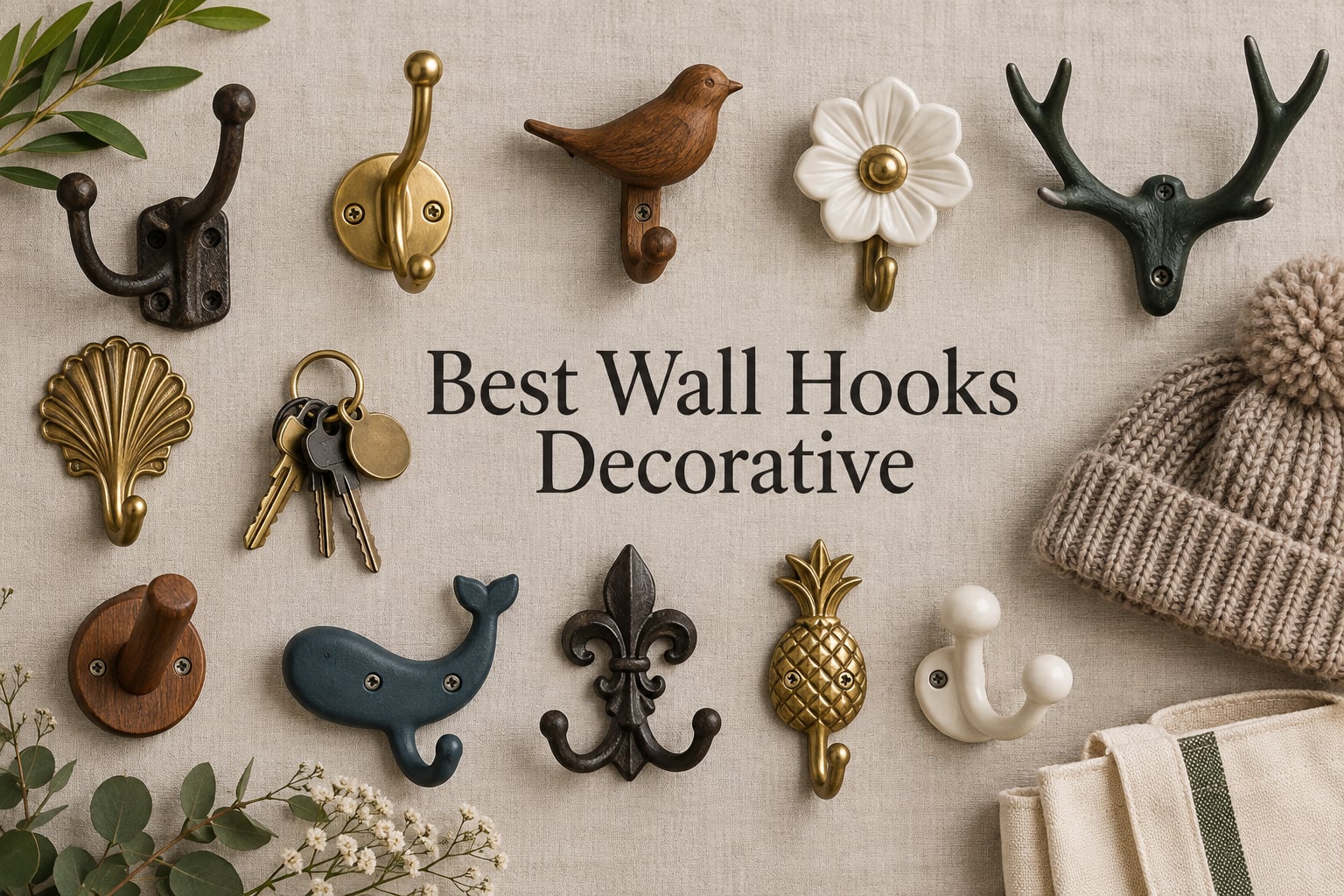 12 Best Decorative Wall Hooks (October 2026)