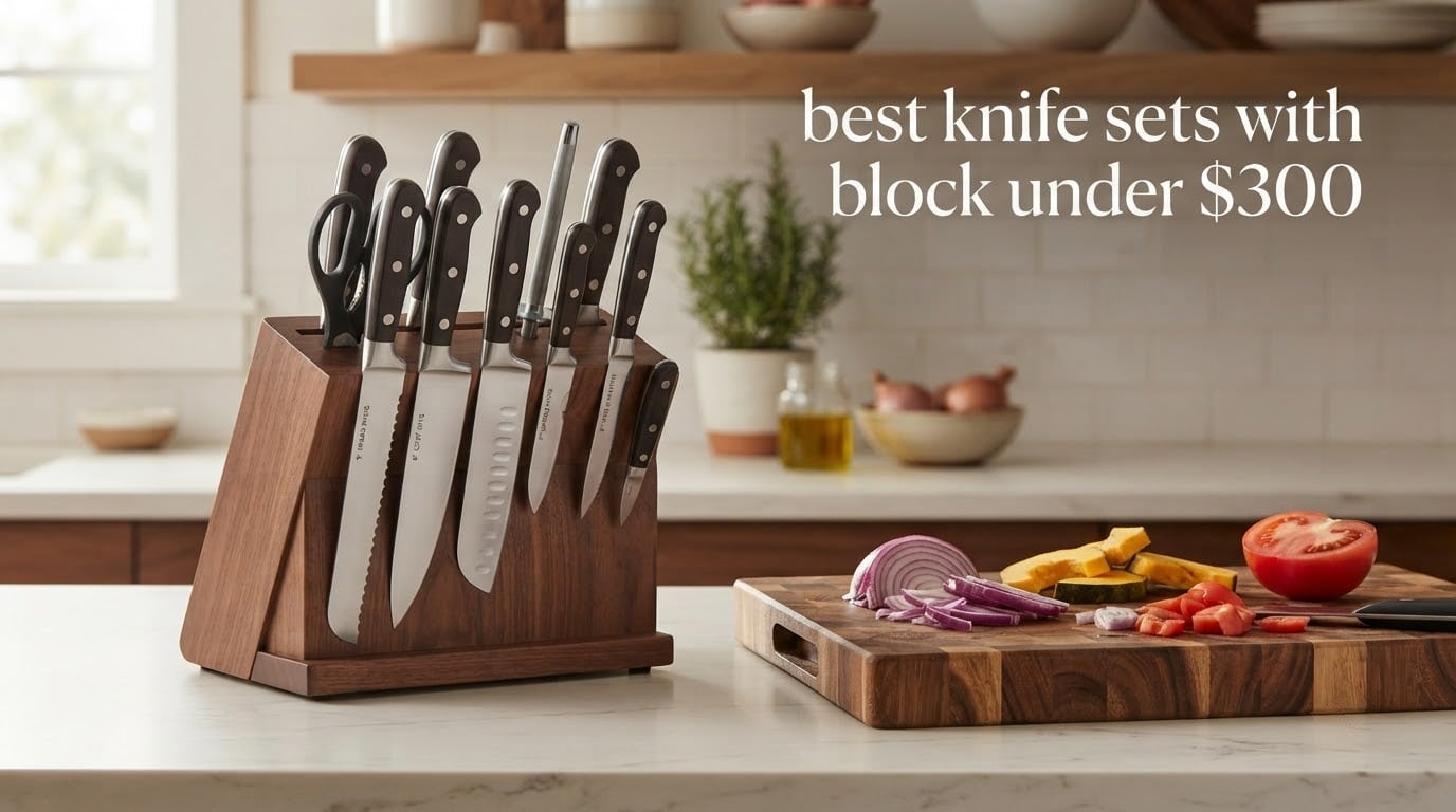 12 Best Knife Sets With Block Under $300 (October 2026)