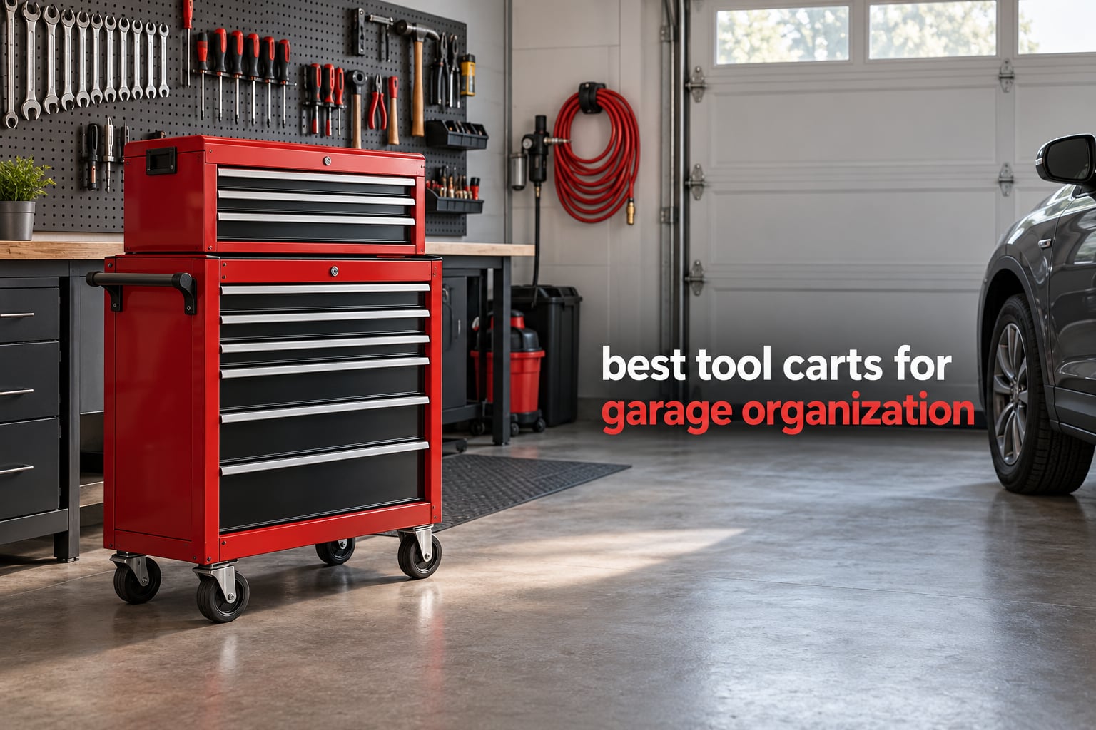 best tool carts for garage organization