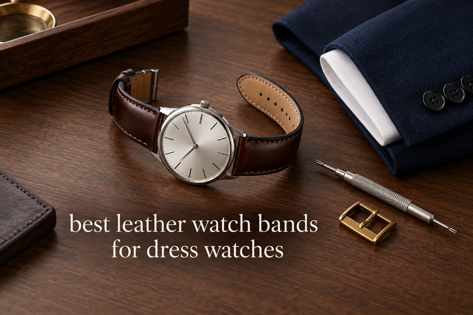 best leather watch bands for dress watches