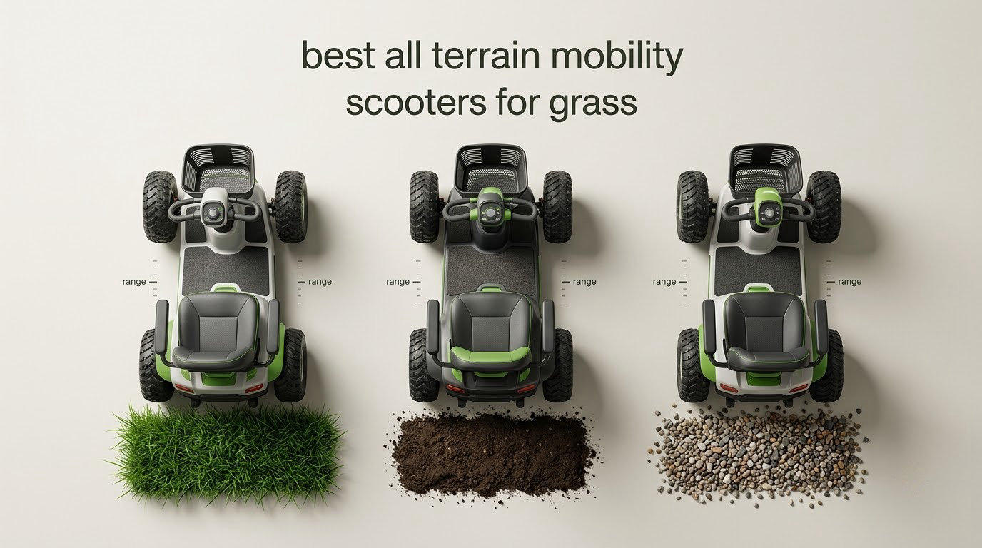 12 Best All Terrain Mobility Scooters for Grass (October 2026)