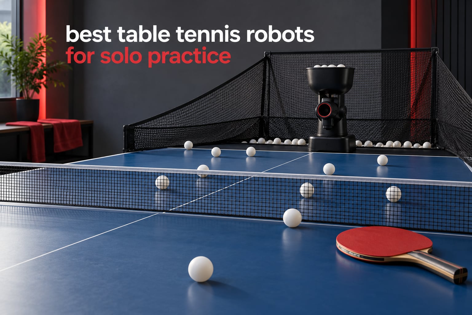 best table tennis robots for solo practice